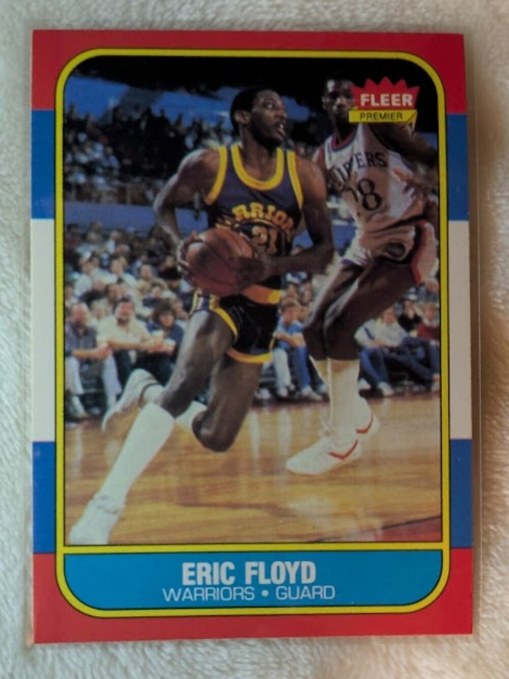 1986 Fleer ERIC FLOYD #34